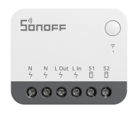 Inteligentny sterownik Sonoff Smart mini przełącznik ZigBee ZBMINIR2